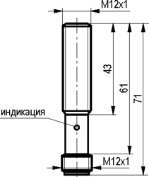 Габариты ISB AC2A-31P-2-LZS4-H